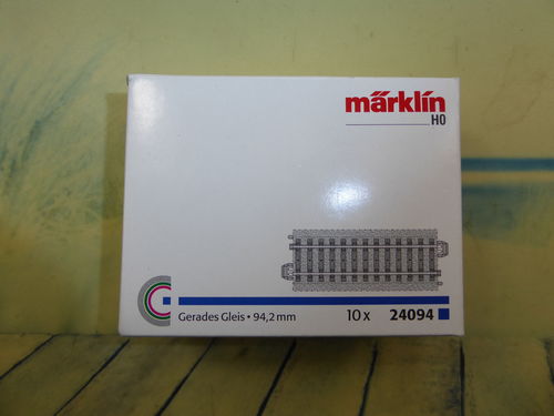 10er Pack Märklin C-Gleis 24094