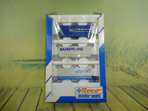 Roco 1806 Container Set Zufall, TFG Transfracht, Bahntrans