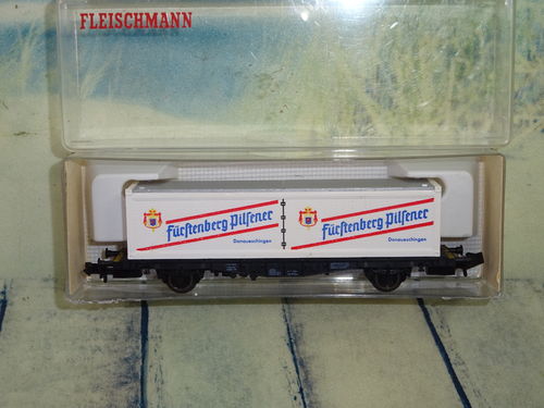 Fleischmann Containerwagen Fürstenberg Bier OVP