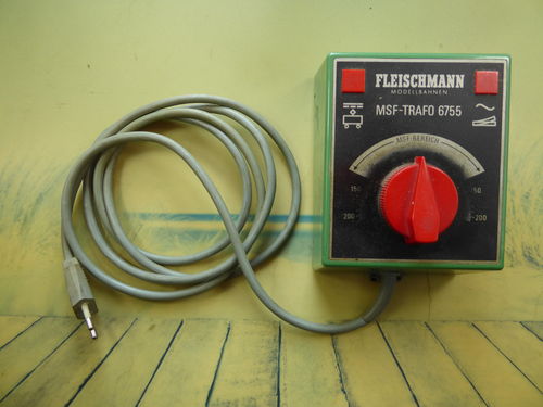Fleischmann Trafo 6755 mit Gebrauchsspuren