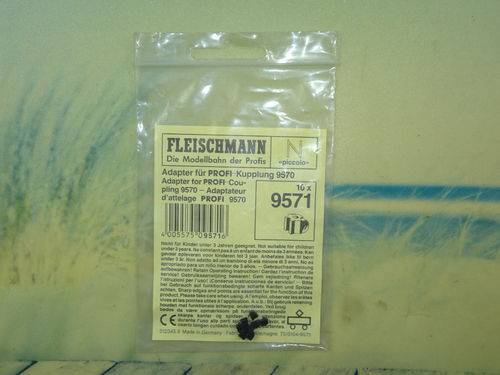Fleischmann 9570 N PROFI-Kupplungskopf höhenverstellbar (10 Stück) NEU & OVP