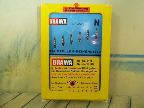 BRAWA Baustellen-Reihenblitz N4579 OVP