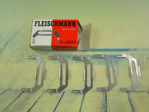 5er Pack Fleischmann 9597 Befestigungsplatte