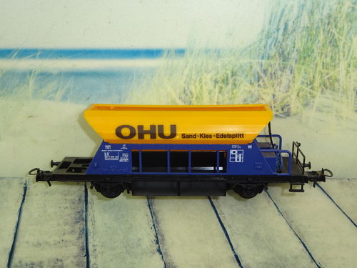 Faller: Sand-, Kies-, Edelsplitt-Wagen "OHU" Modell Nr.197
