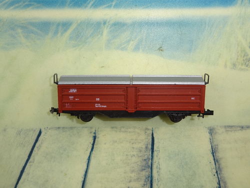 DB Güterwaggon mit silbernem Dach