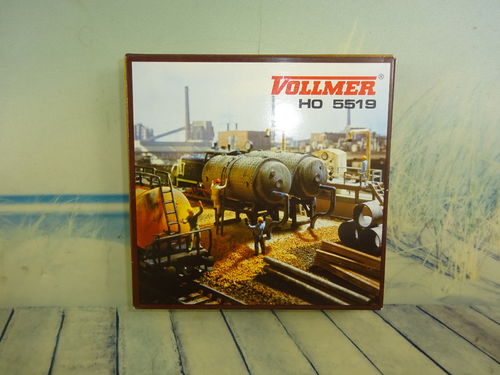 Vollmer 5519 - Liegender Kessel OVP