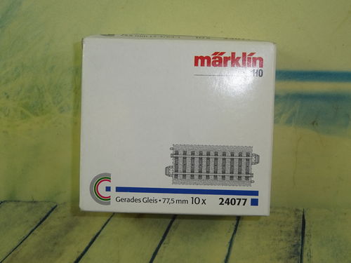 10er Pack Märklin C-Gleis 24077 OVP