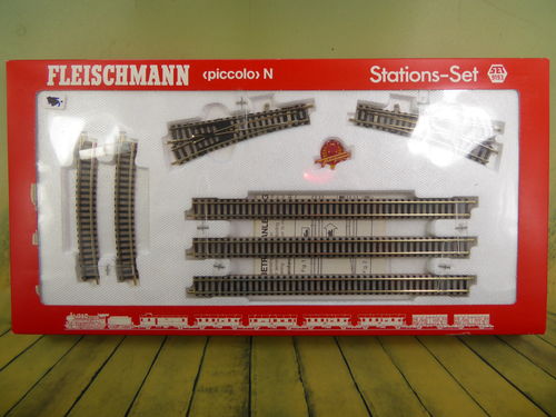 Fleischmann piccolo Stations Set 9193