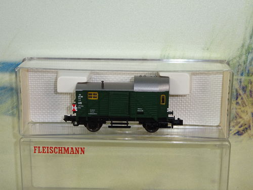 Fleischmann 8301 DB Güterzugbegleitwagen, OVP Mit Licht