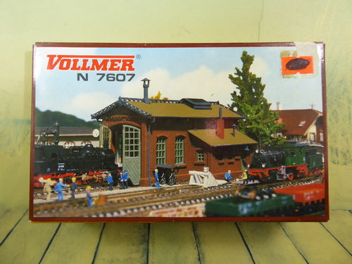 Vollmer 7607 N Lokschuppen 1-ständig OVP