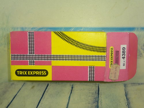 10x Trix Express 4389 Übergangsgleis Vollprofil auf Hohlprofil in OVP