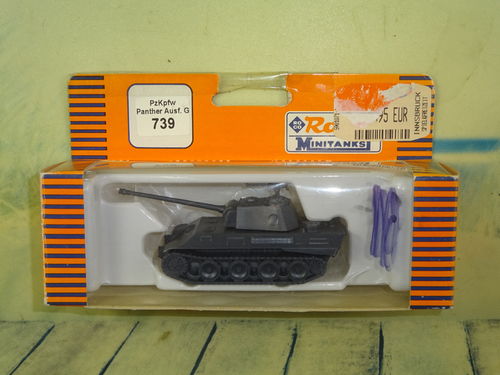 Roco 739 PzKpfW Panther Minitanks H0 1/87 OVP