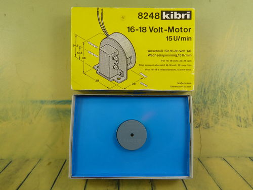 Kibri 8248 - 16-18 Volt Motor / 15U/min