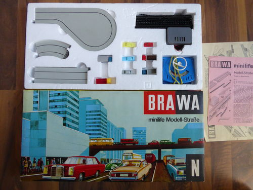 BRAWA 1100 minilife Modell-Straße OVP