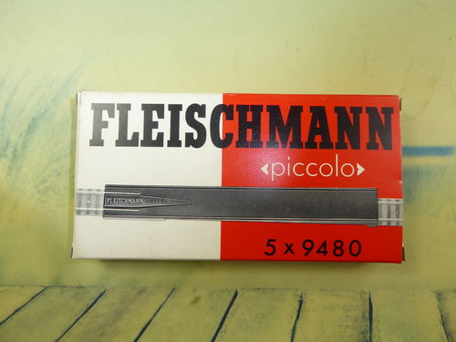 5er Pack Fleischmann piccolo 9480 Aufgleisgerät Eingleishilfe grün OVP