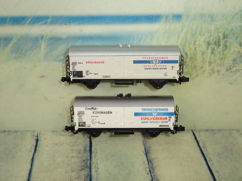 2 Transthermos Güterwagen