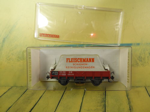 Fleischmann 5569 Schienenreinigungswagen in OVP