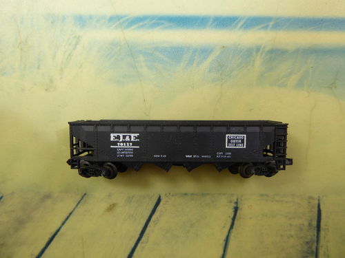 schwarzer Güterwagen E.J. & E.
