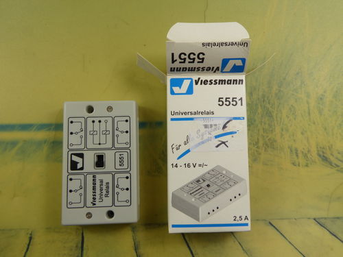Viessmann 5551 Universal Relais OVP