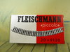 20er Pack Fleischmann piccolo gebogenes Gleis 9120 dunkel