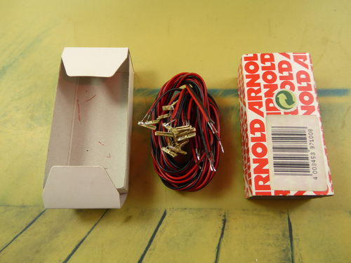Arnold 7100 / 10 x Gleisanschluß mit Kabel OVP