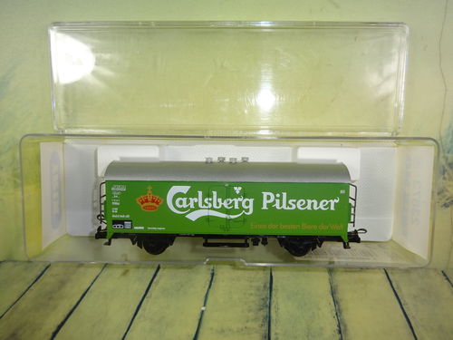 Trix International 23873k Carlsberg Pilsener Güterwagen OVP