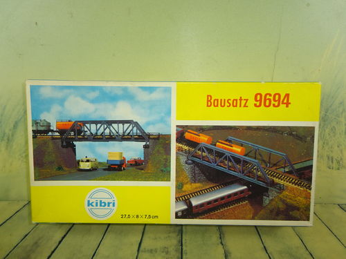 Kibri 9694 Bausatz Kasten-Brücke 27,5 x 8 x 7,5 cm OVP
