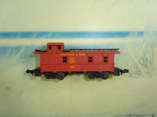 roter Güterwagen B&O