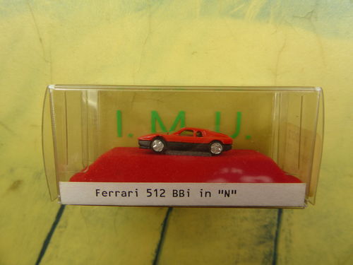 IMU 12032 ro Ferrari 512 BBi rot , 1:160 OVP