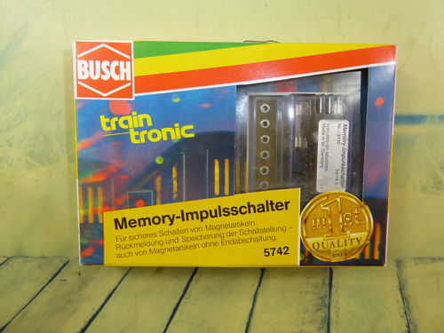Busch 5742 Memory-Impulsschalter OVP